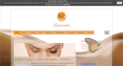 Desktop Screenshot of lauracosmetics.ch